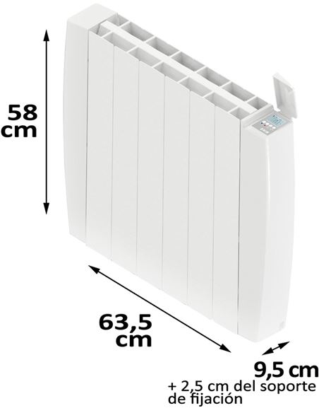 Emisor térmico cerámico OPTIMA 100 WIFI DIRECT
