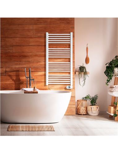 Radiador Secatoallas Eléctrico de Bajo Consumo NOOR (750W) - Blanco