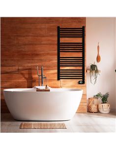 Radiador Secatoallas Eléctrico de Bajo Consumo NOOR (750W) - Negro 2