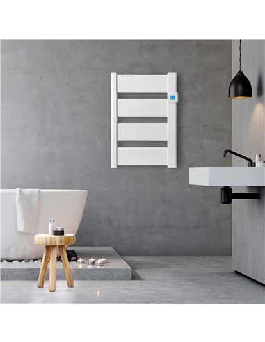 Radiador Secatoallas Eléctrico de Bajo Consumo VERA (500W) - Blanco