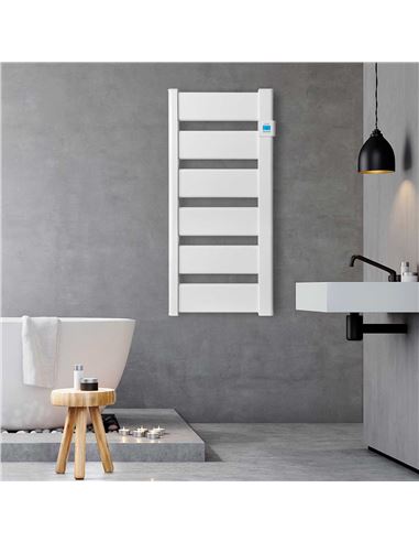 Radiador Secatoallas Eléctrico de Bajo Consumo VERA (750W) - Blanco