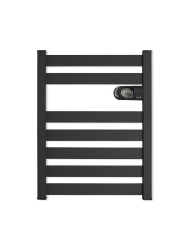Radiador Secatoallas Eléctrico de Bajo Consumo ZINNIA (500W) - Antracita