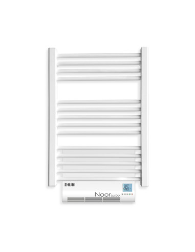 Radiador Secatoallas Eléctrico con Termoventilador NOOR TURBO (500W+1000W) - Blanco