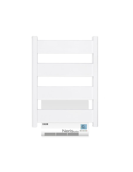 Radiador Secatoallas Eléctrico con Termoventilador NERIS TURBO (500W+1000W) - Blanco