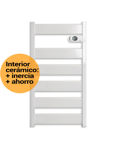 Radiador Secatoallas cerámico LYSA 750W blanco