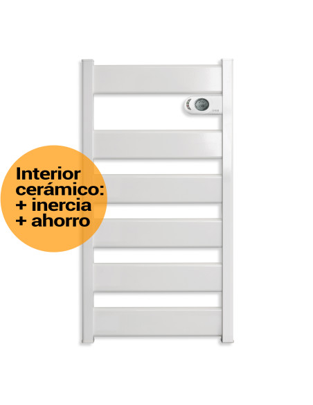 Radiador Secatoallas cerámico LYSA 750W blanco